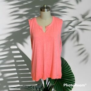 Under Armour Charged Cotton Undeniable Tank Coral